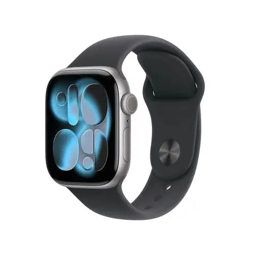Apple Watch Series 11 (2025) GPS 42mm Space Gray Alu Case Black Sport Band S/M EU MEQW4 - Smart