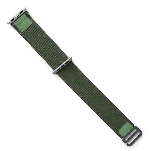 Apple Watch Strap with Steel Buckle 38/40/41mm - Green - Smartwatch straps and cases<<<HurtelXML