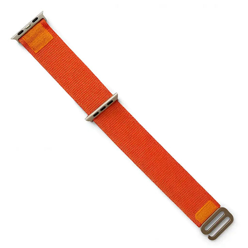 Apple Watch Strap with Steel Buckle 38/40/41mm - Orange - Smartwatch straps and cases<<<HurtelXML