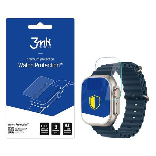 Apple Watch Ultra/Ultra 2 - 3mk Watch Protection™ v. FlexibleGlass Lite - *Kategoria tymczasowa<<<HurtelXML