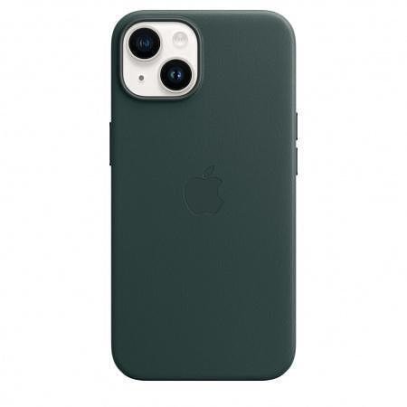 Case Apple iPhone 14 Leather Forest Green mpp53