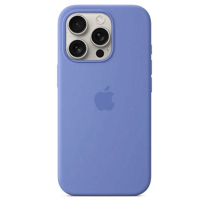 Case Apple iPhone 16 Pro Silicone w Periwinkle mdg14