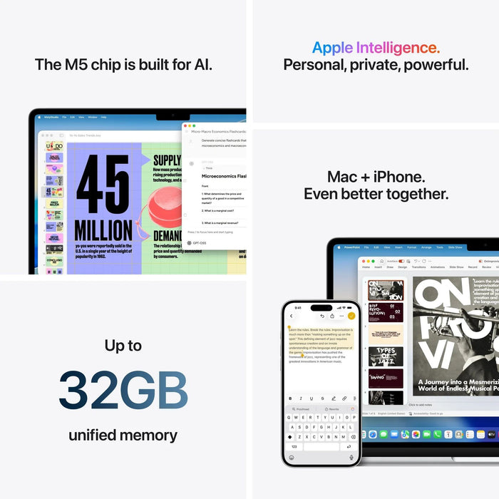 Laptop Apple MacBook Air 13" M5 1TB Starlight mdhd4 , 1000 , 13.60 , 24 , Apple M5 10 Core , Apple M5 10 Core GPU , Mac OS