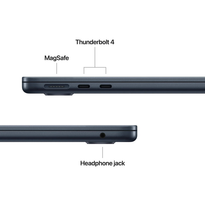 Laptop Apple MacBook Air 13" M5 512GB Midnight mdhe4 , 13.60 , 16 , 512 , Apple M5 , Apple M5 10 Core , Apple M5 8 Core GPU , Mac OS
