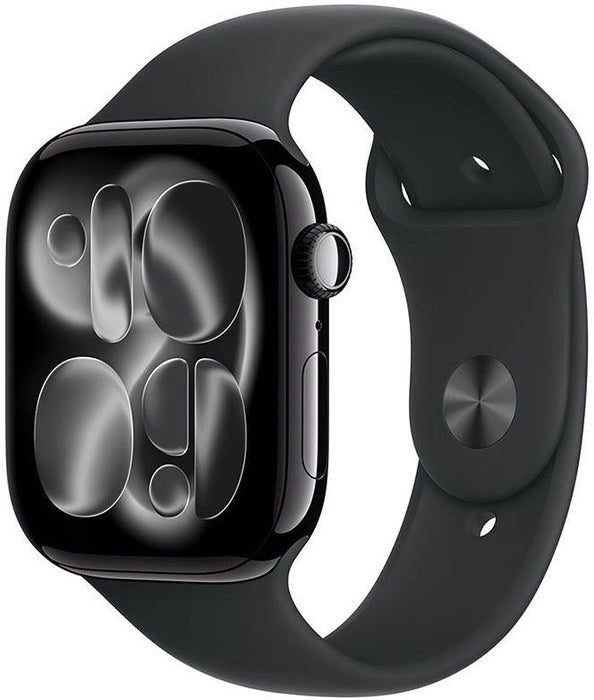 Smart watch Apple Watch 11 42mm Jet Black/Black Band M/L mequ4 , 1.80 , 64 , Apple S10 , Apple S10 SiP 64-bit Dual Core