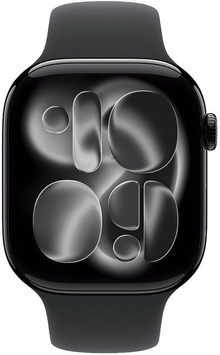 Smart watch Apple Watch 11 46mm Jet Black/Black Band S/M meuw4 , 2.00 , 64 , Apple S10 , Apple S10 SiP 64-bit Dual Core