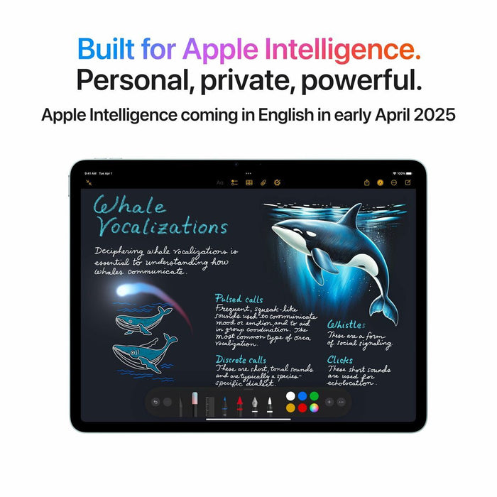 Tablet Apple iPad Air 11" Octa Core 8 GB RAM 256 GB White