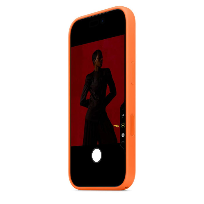 Mobile cover Apple MGFE4ZM/A Black Orange