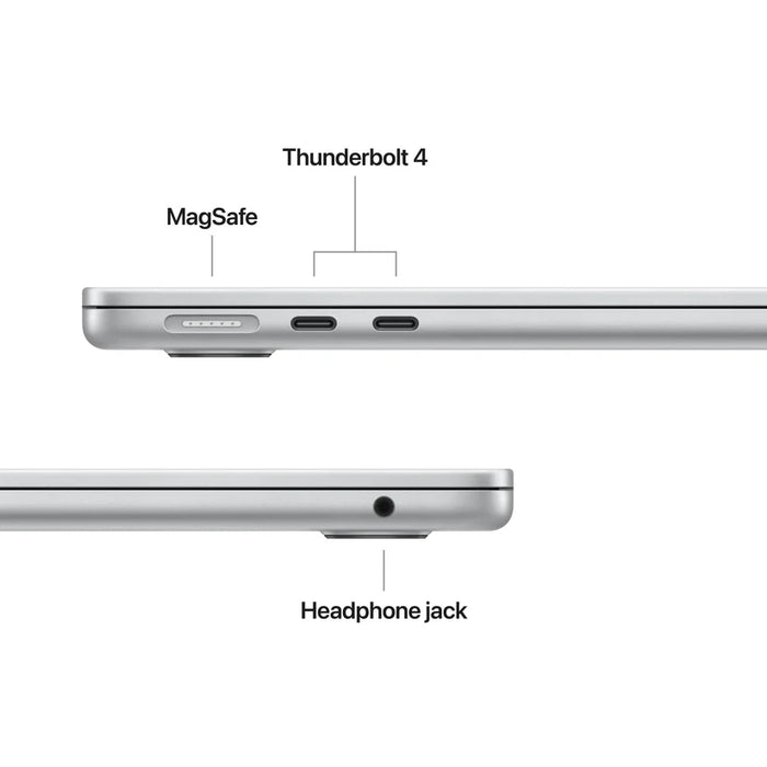 Apple MacBook Air 13.6: Apple M5 chip with 10-core CPU and 10-core GPU, 24GB, 1TB SSD - Silver