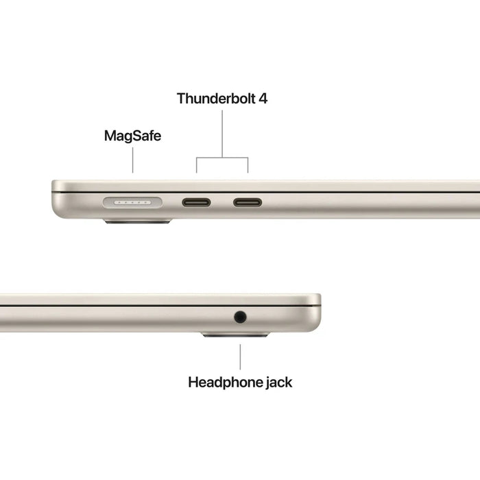 Apple MacBook Air 13.6: Apple M5 chip with 10-core CPU and 10-core GPU, 16GB, 1TB SSD - Starlight
