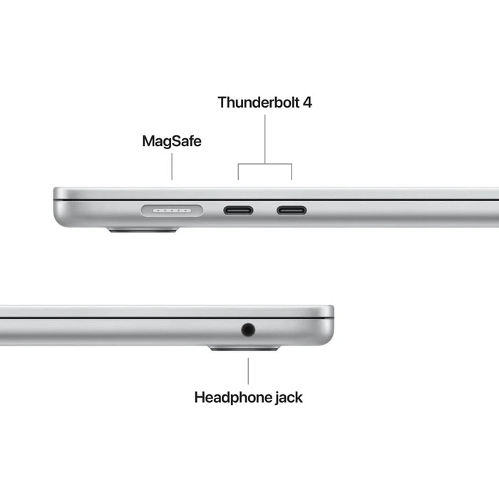 Apple MacBook Air 15.3: Apple M5 chip with 10-core CPU and 10-core GPU, 24GB, 1TB SSD - Silver