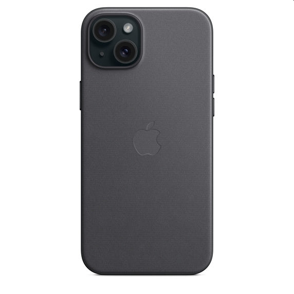 Apple iiPhone 15 Plus FineWoven Case with MagSafe - Black