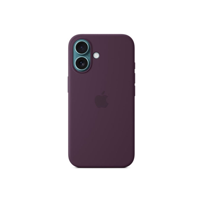 Apple iPhone 16 Silicone Case with MagSafe - Plum