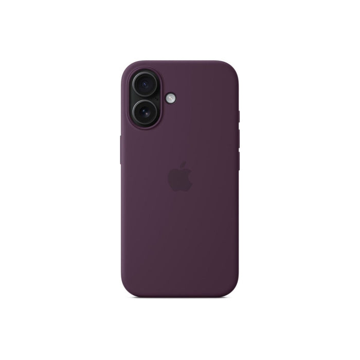 Apple iPhone 16 Silicone Case with MagSafe - Plum