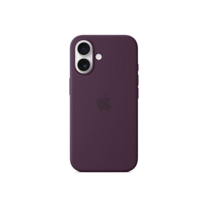 Apple iPhone 16 Silicone Case with MagSafe - Plum