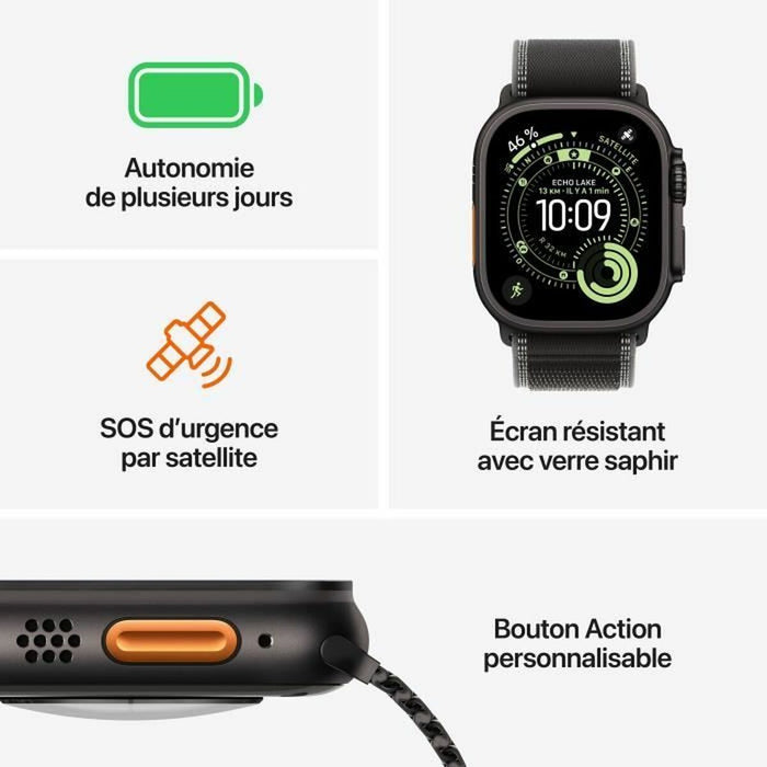 Smartwatch Apple Black 49 mm