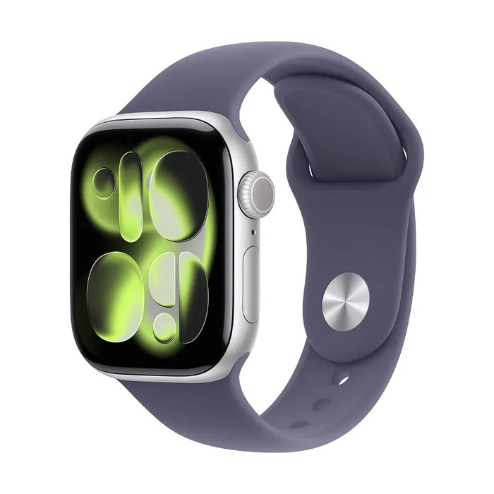 Smart watch Apple Watch 11 42mm Silver/Purple Band M/L meu74 , 1.80 , 64 , Apple S10 SiP 64-bit Dual Core