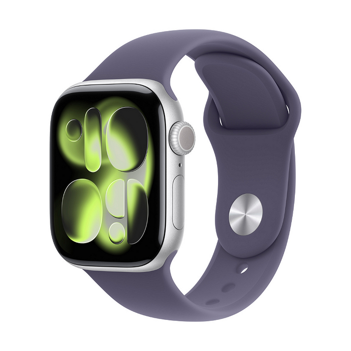 Smart watch Apple Watch 11 42mm Silver/Purple Band S/M meu64 , 1.80 , Apple S10 SiP 64-bit Dual Core , 64