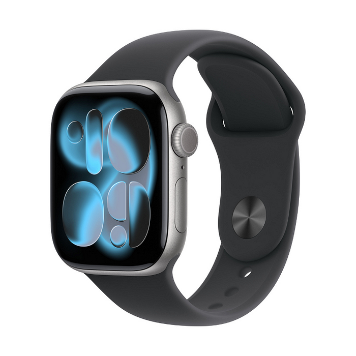 Smart watch Apple Watch 11 Cell 42mm Space Grey/Black Band S/M mf8a4 , 1.80 , Apple S10 SiP 64-bit Dual Core , 64
