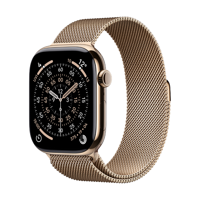 Smart watch Apple Watch 11 Cell 46mm Gold/Milanese S/M mfd74