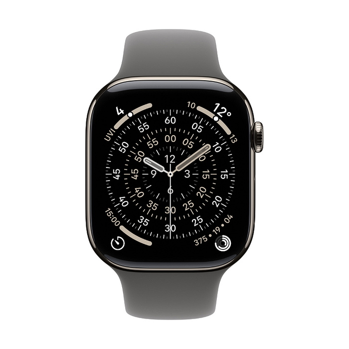 Smart watch Apple Watch 11 Cell 46mm Natural/Grey Band M/L mfcx4