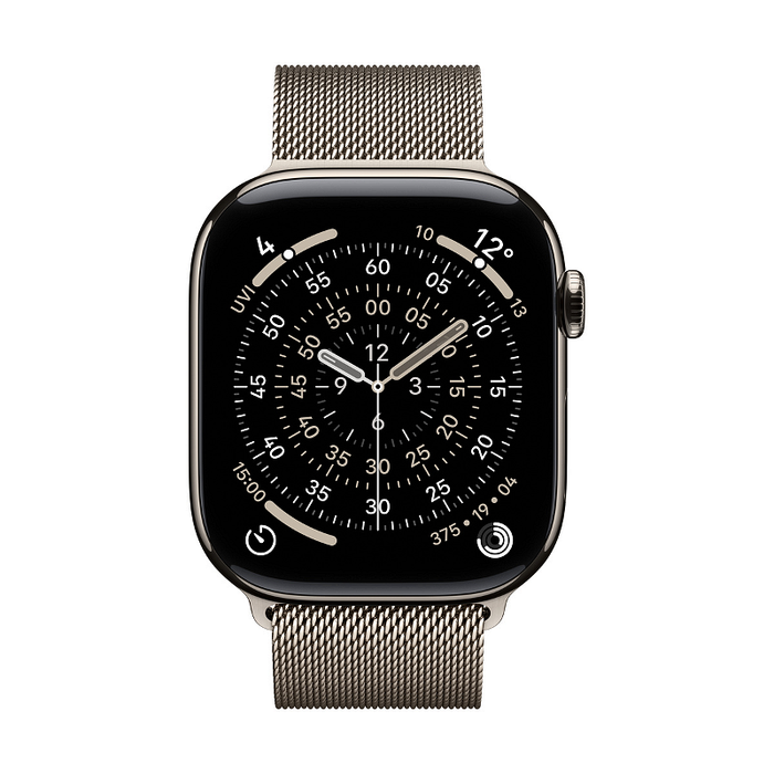 Smart watch Apple Watch 11 Cell 46mm Natural/Milanese M/L mfd04