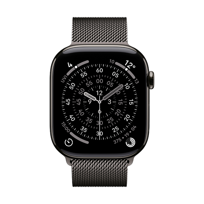 Smart watch Apple Watch 11 Cell 46mm Slate/Milanese M/L mfd44