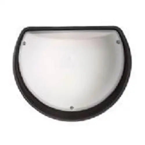 AQUA HALFMOON OPAL WALL LIGHT IP54 E27 BLACK ELMAK - Влагозащитени осветителни тела<<<Външно