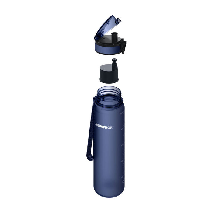 AQUAPHOR CITY TRITAN NAVY FILTER BOTTLE