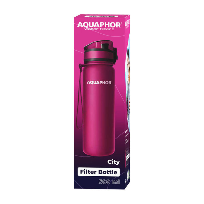 AQUAPHOR CITY RUBY FILTER BOTTLE