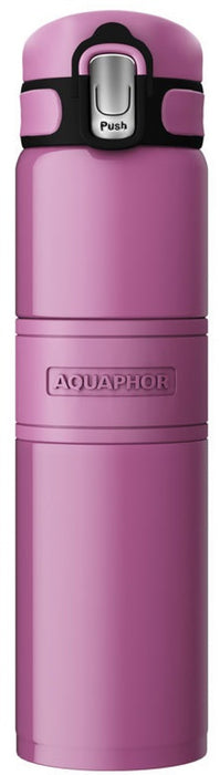 Thermal bottle AQUAPHOR 480ML PINK