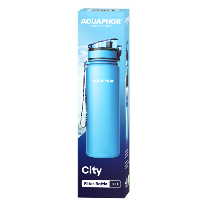 FILTER BOTTLE AQUAPHOR CITY ICE. BLUE