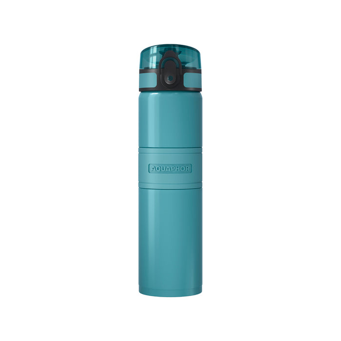 Filtering thermo bottle AQUAPHOR CITY COOL TURQ.