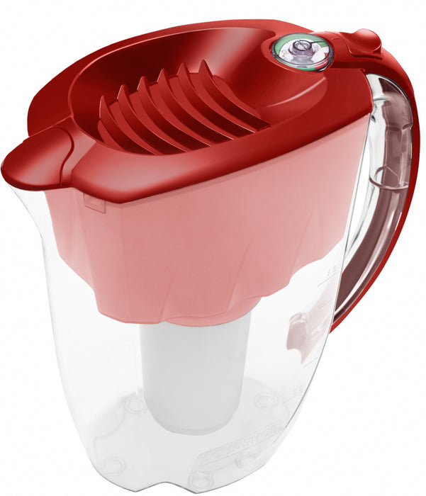 Water purification jug AQUAPHOR PRESTIGE RED with two A5 cartridges