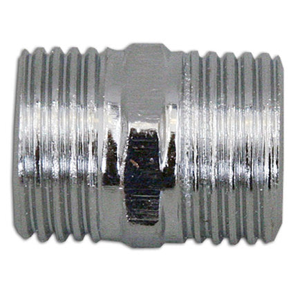 NIPPLE 1/2 X 1/2 CHROME AQUASTO