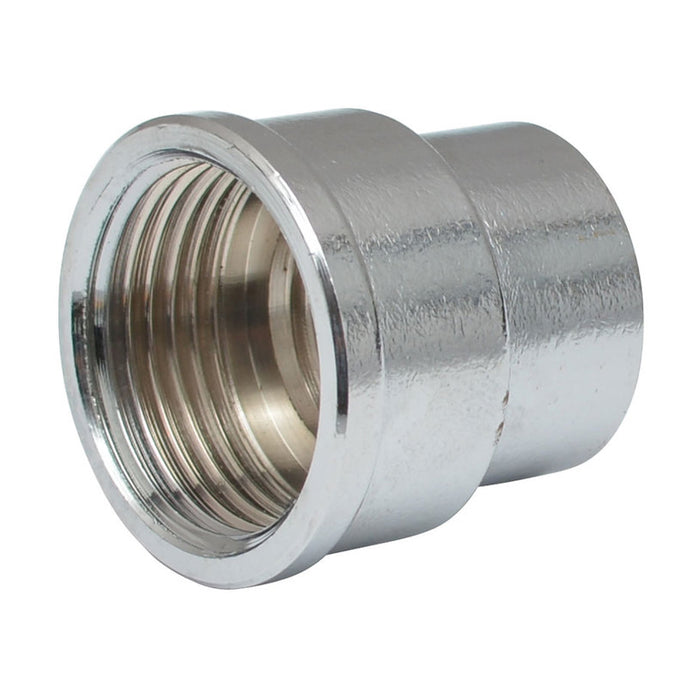 MUFF REDUCTION 3/4 X 1/2 CHROME AQUASTO