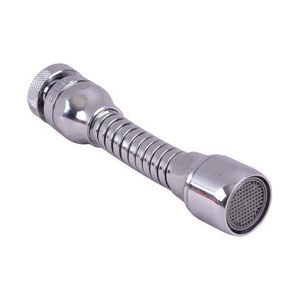 EXTENDED KITCHEN WATER COATING HOSE WITH FLEXIBLE JOINT AQUASTO 8.5 l/min., chrome