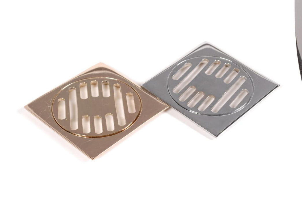 COVER FLOOR SIPHON 100X100 BRASS