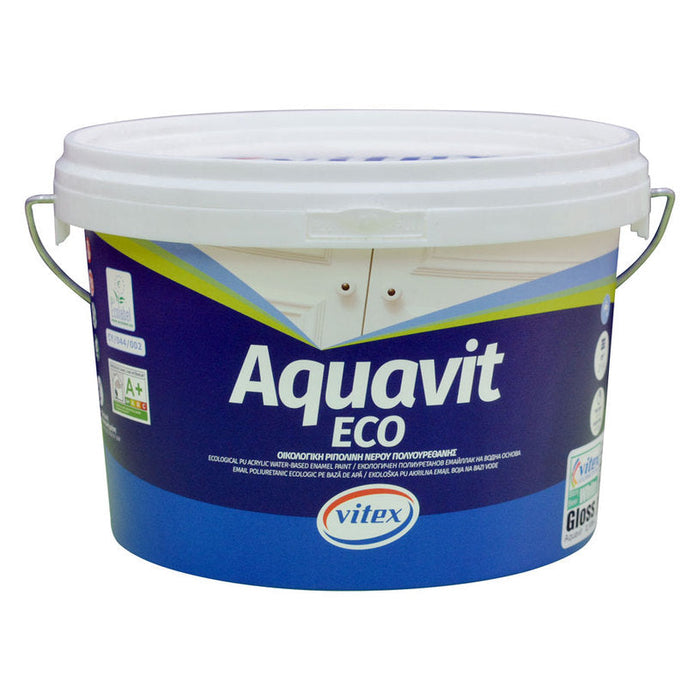 AQUAVIT ECO GLOSS TONING BASE BW 2.139 L VITEX - Алкидни и водоразтворими<<<Бои за метал и дърво<<<Бои и