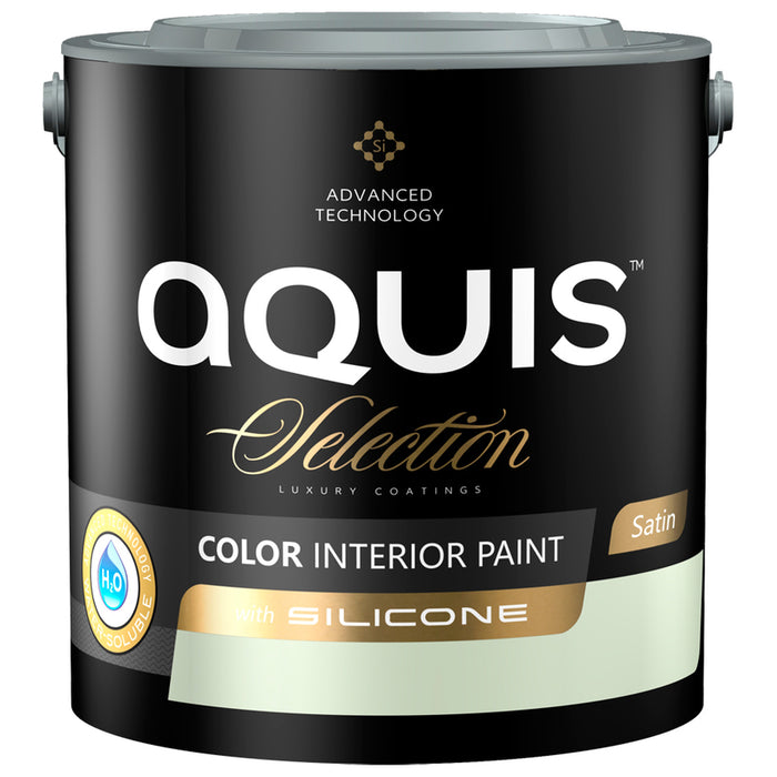 INTERIOR PAINT WITH SILICONE WEEPING WILLOW 2.5 L AQUIS