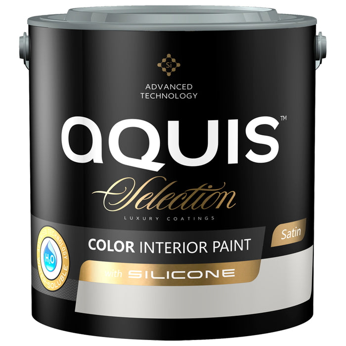 INTERIOR PAINT WITH SILICONE GRAY AGATES 2.5 L AQUIS