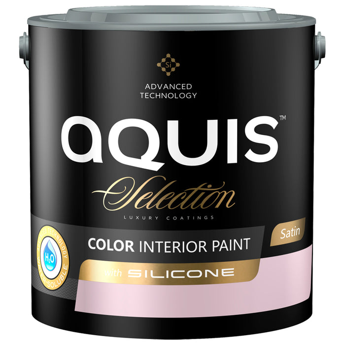 INTERIOR PAINT WITH SILICONE ROSE GARDEN 2.5 L AQUIS