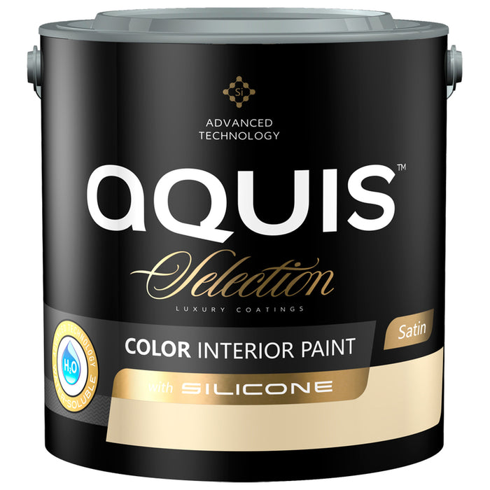 INTERIOR PAINT WITH SILICONE TROPICAL MANGO 2.5 L AQUIS