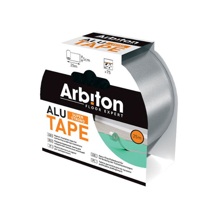 ALUMINUM TAPE FOR LAMINATE UNDERLAY ARBITON ALU TAPE 25 METERS