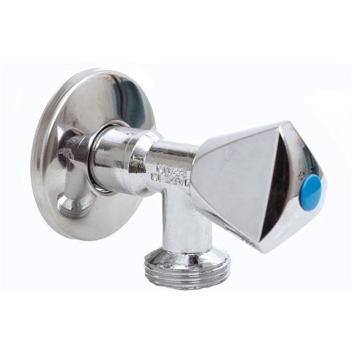 SC CORNER FOR WASHING MACHINE 1/2" - 3/4 ANTI-SCALE, METAL HANDLE ARCO LUXE 728MLZ