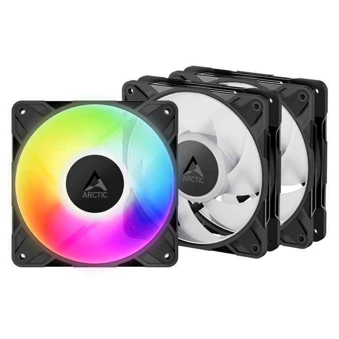 ARCTIC P12 Pro A-RGB 120mm PWM 3-Pack Fan Kit