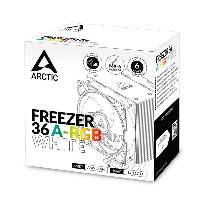 Cooler ARCTIC Freezer 36 A-RGB White - ACFRE00125A