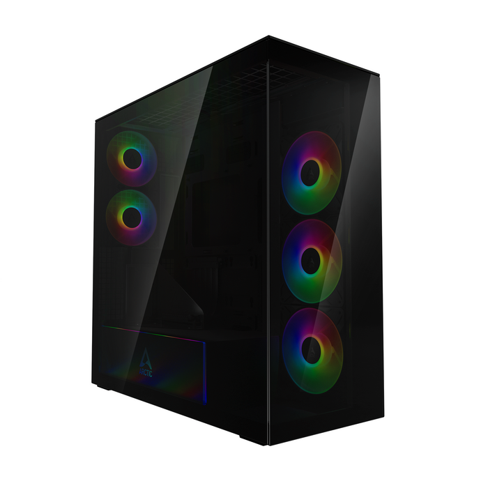 Arctic Xtender VG PC Case - Black Mid-Tower