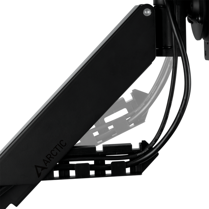 ARCTIC X1-3D Desk Monitor Stand, Adjustable, 13"-43", 10 kg, Black