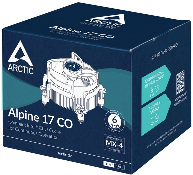 Arctic Alpine 17 CO CPU Cooler, 1700